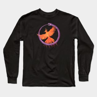 Ouroboros and Phoenix Long Sleeve T-Shirt